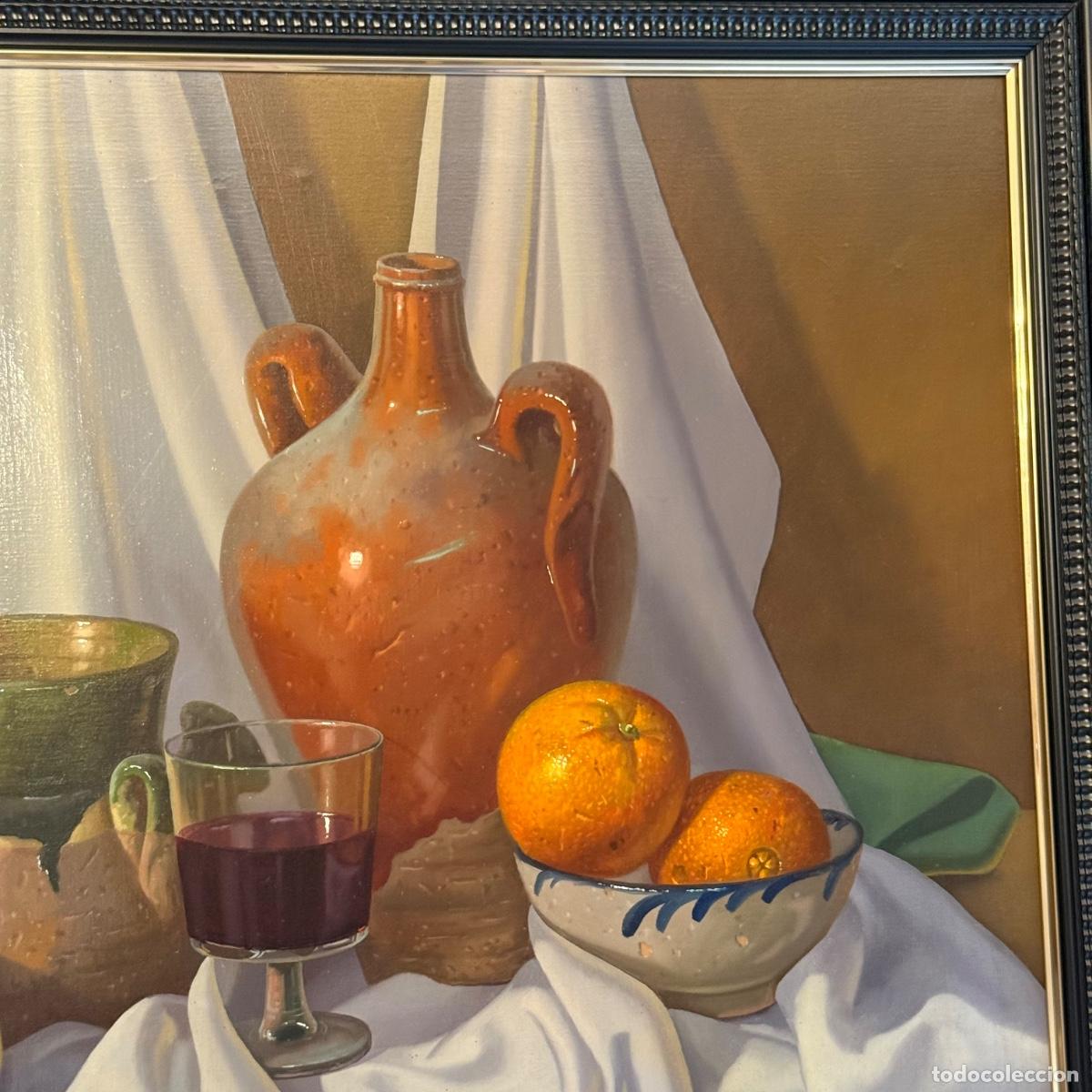 Arte: Enrique Segarra - Bodeg&oacute;n - Oleo / Lienzo - Foto 4