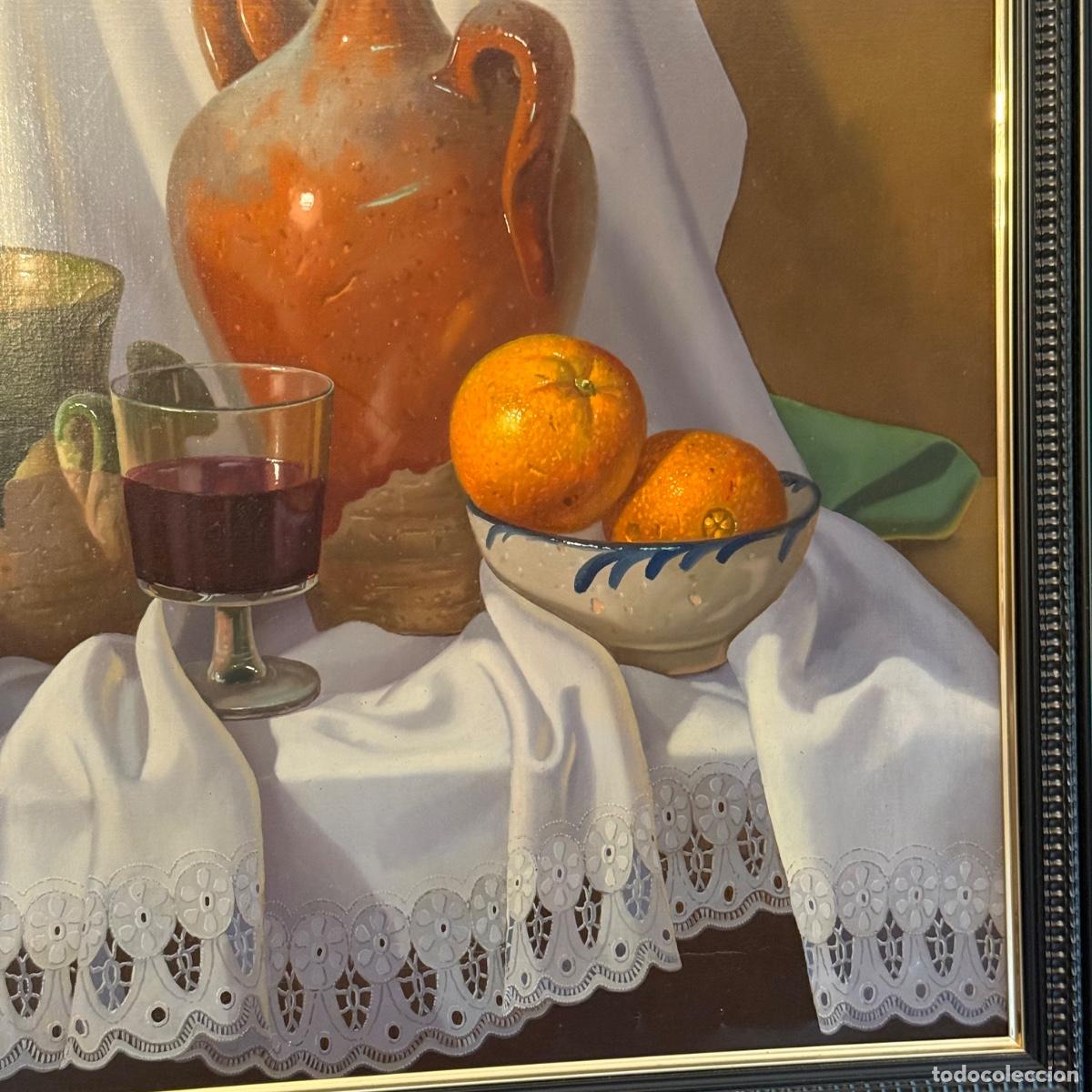 Arte: Enrique Segarra - Bodeg&oacute;n - Oleo / Lienzo - Foto 5