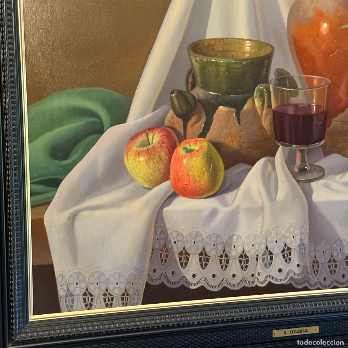Arte: Enrique Segarra - Bodeg&oacute;n - Oleo / Lienzo - Foto 6