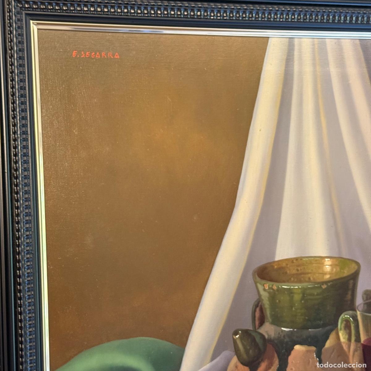 Arte: Enrique Segarra - Bodeg&oacute;n - Oleo / Lienzo - Foto 7