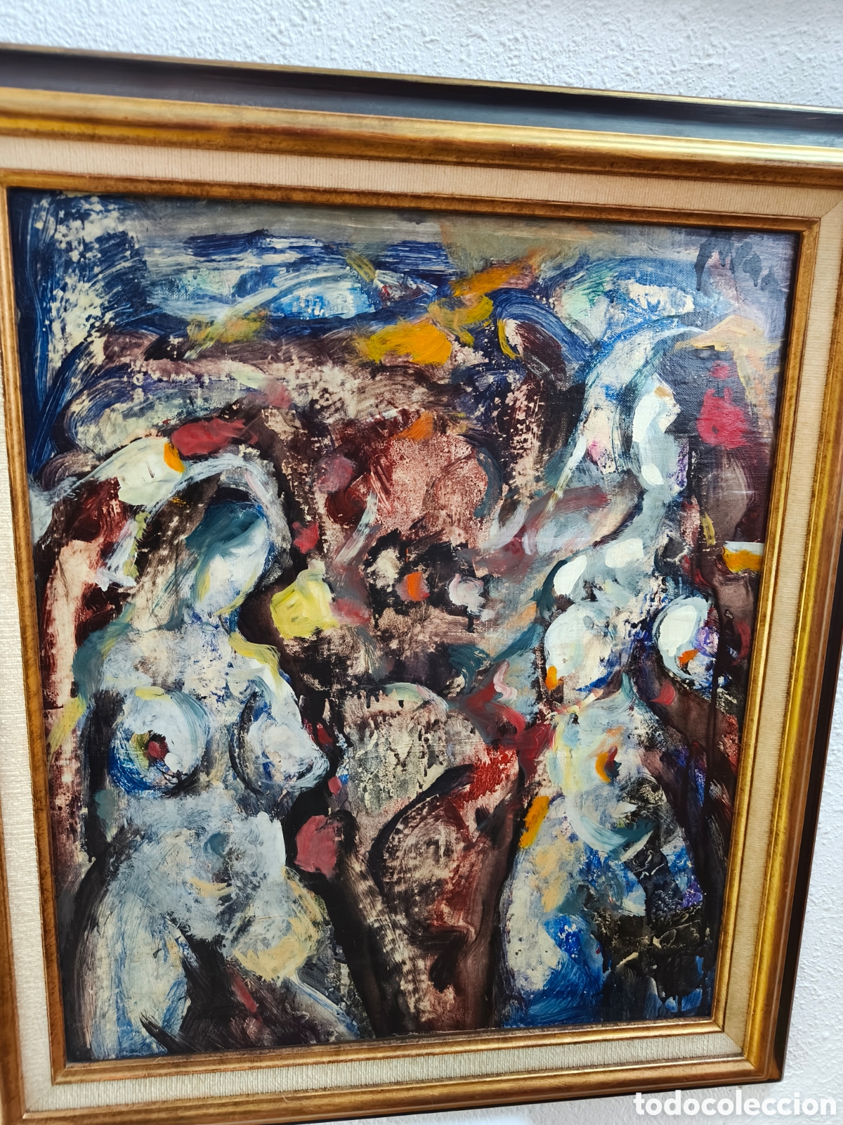 Arte: Eduardo Pisano &ndash; Desnudos &ndash; &Oacute;leo sobre lienzo