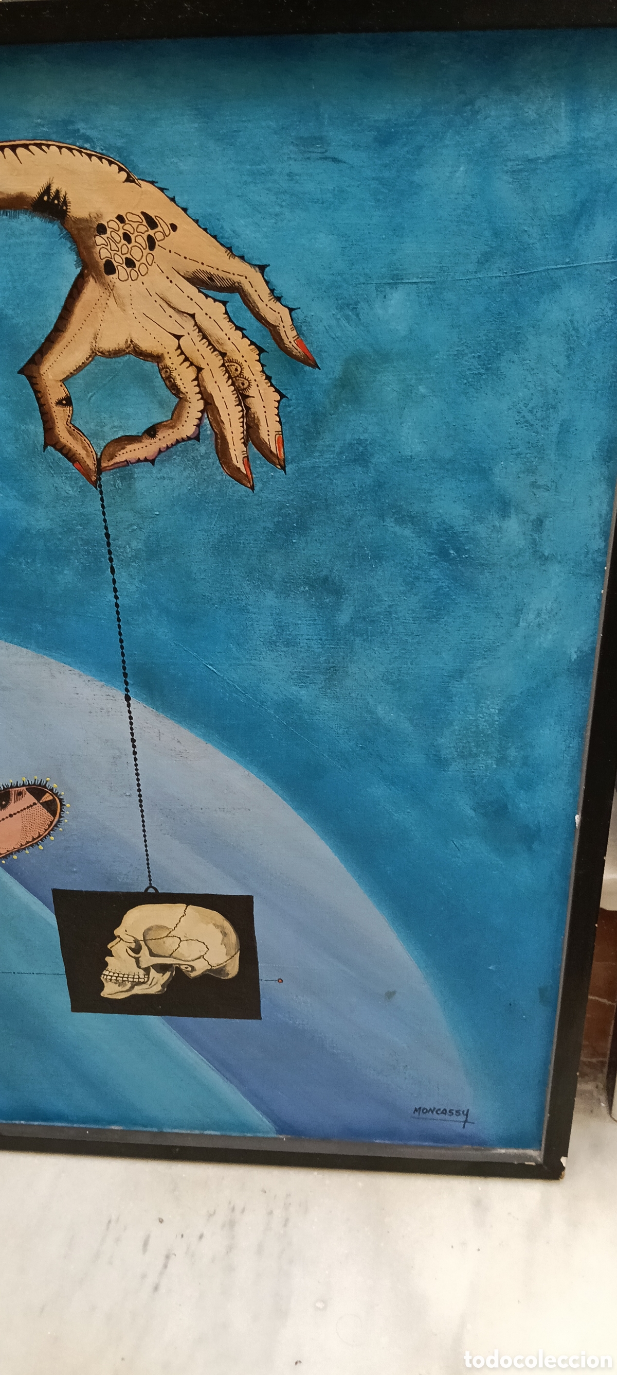 Arte: Obra en lienzo de moncassy - Foto 2