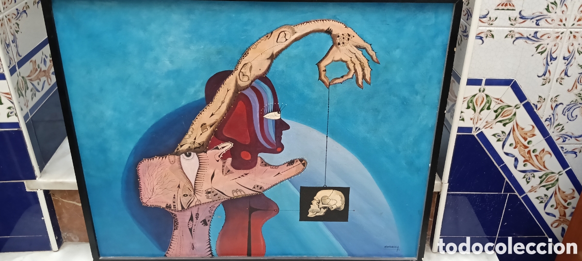 Arte: Obra en lienzo de moncassy
