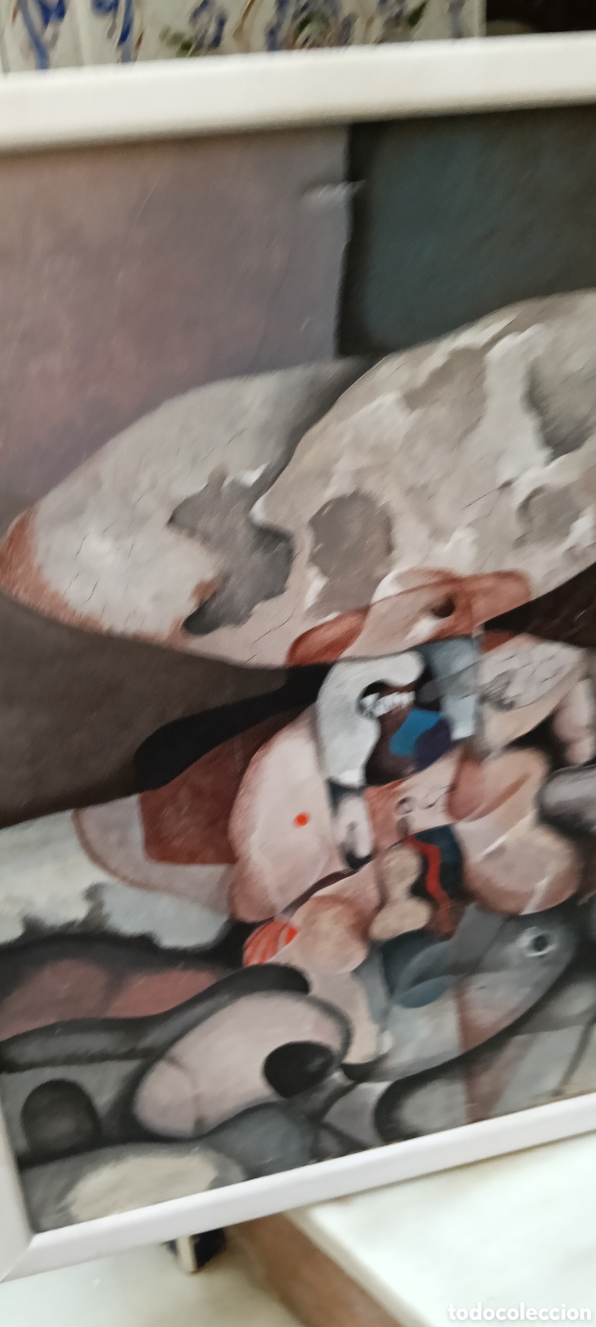 Arte: Bonito &oacute;leo con marco - Foto 5