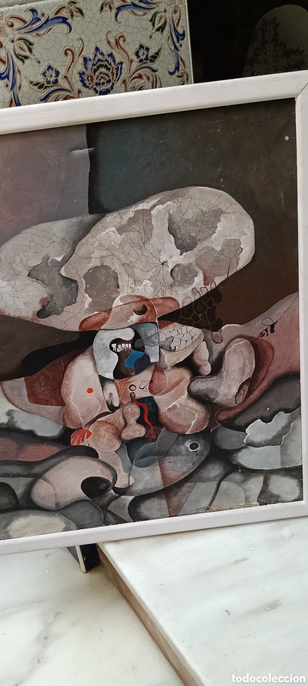 Arte: Bonito &oacute;leo con marco - Foto 6