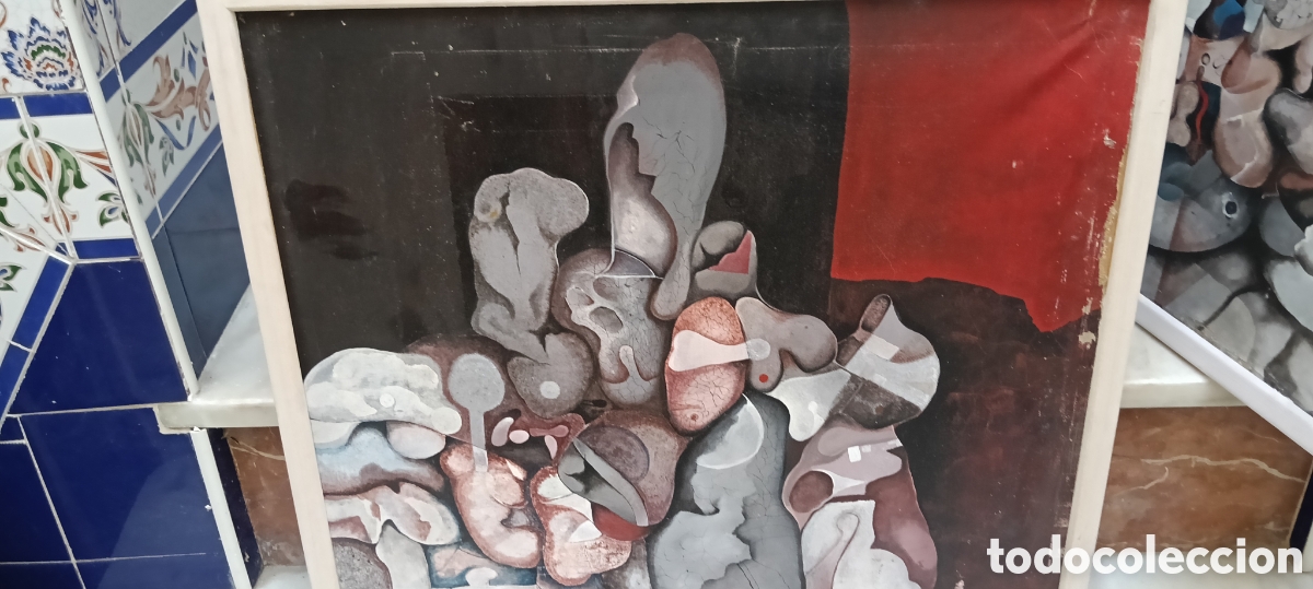 Arte: Bonito &oacute;leo con marco
