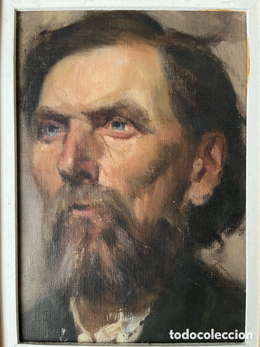Arte: Retrato &oacute;leo sobre lienzo - Foto 2