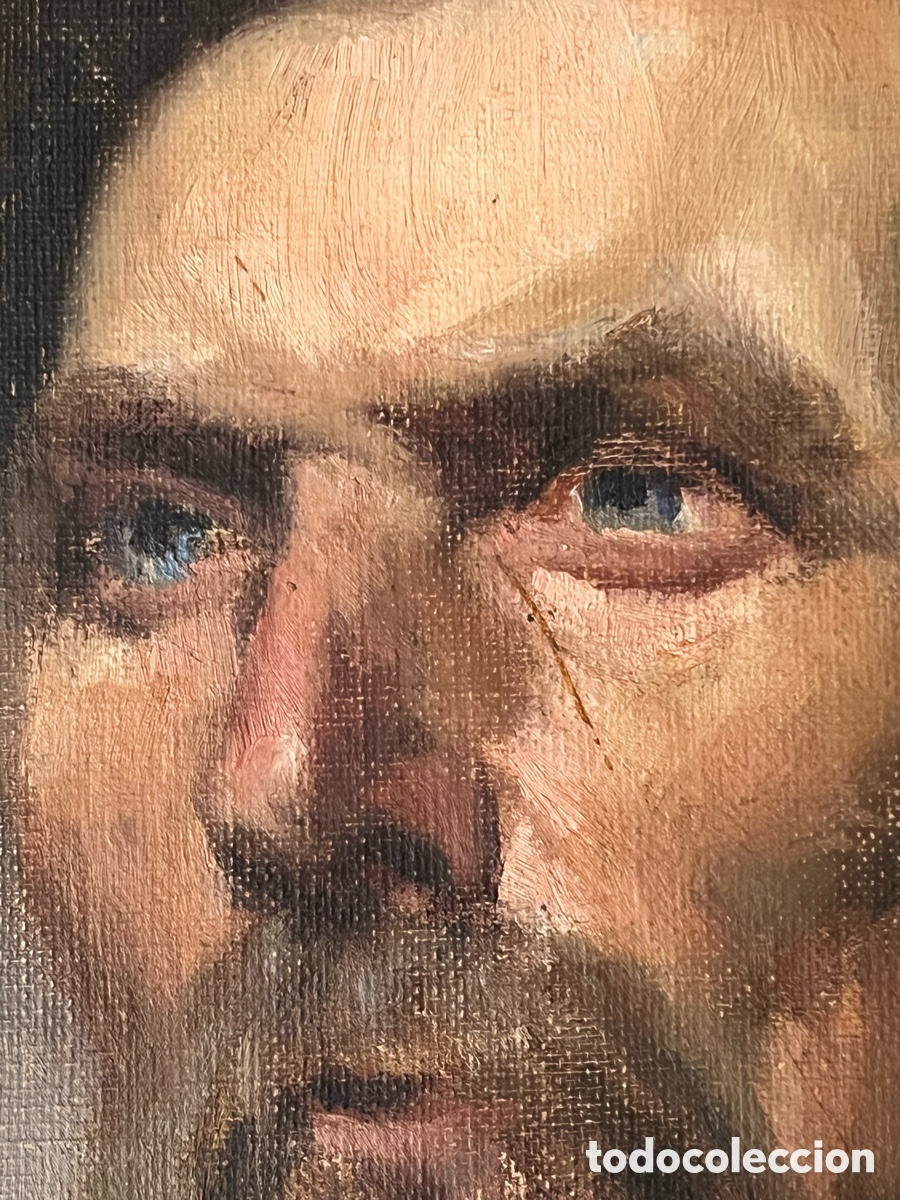 Arte: Retrato &oacute;leo sobre lienzo - Foto 3