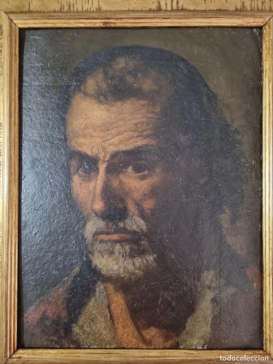 Arte: CABEZA O BUSTO DE CABALLERO, an&oacute;nimo, - Foto 3