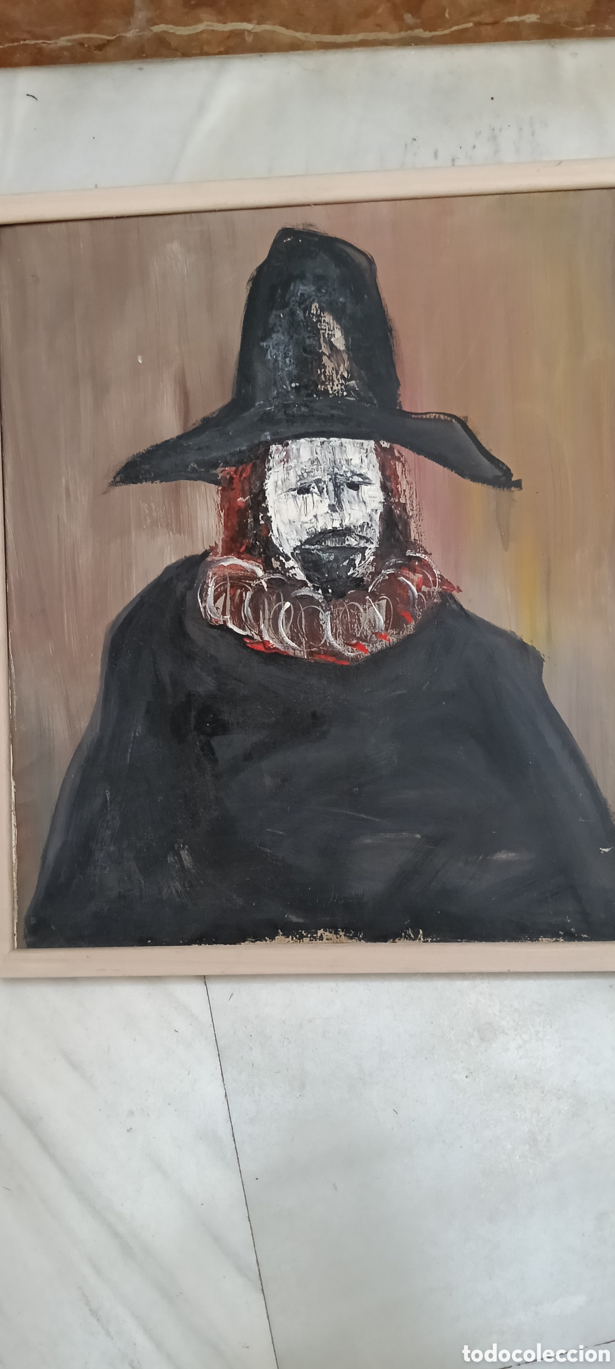 Arte: Pintura enmarcada de autor