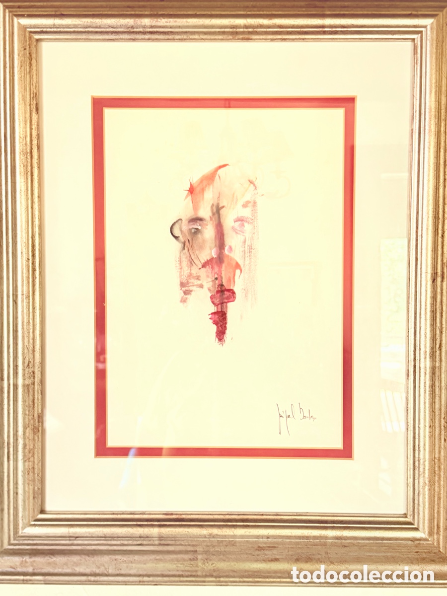 Arte: Retrato expresionista &ndash; Obra original firmada &ndash; Autor por identificar &ndash; Tasada 200 &euro;