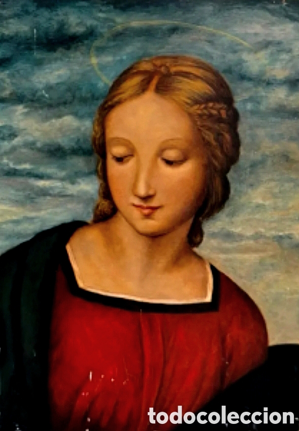 Arte: VIRGEN DEL GILGUERO RAFAEL SANCIO FRAGMENTO.