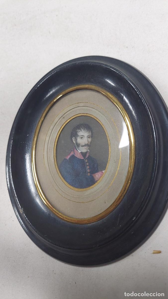 Arte: Pintura de soldado &eacute;poca Guerra Independencia