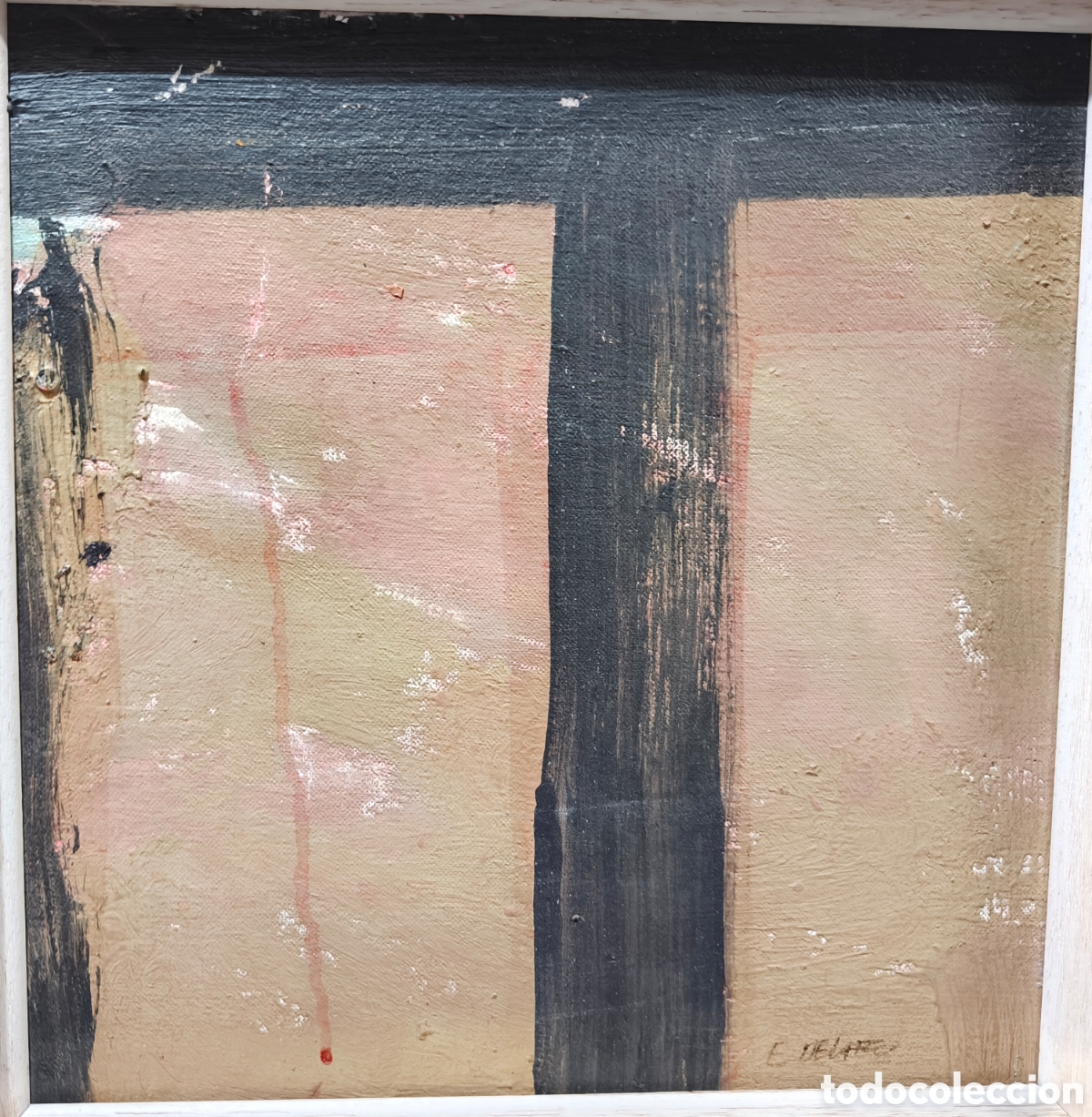 Arte: Esteban de la Foz &ndash; &ldquo;Sin t&iacute;tulo&rdquo;, &oacute;leo sobre tabla - Foto 2