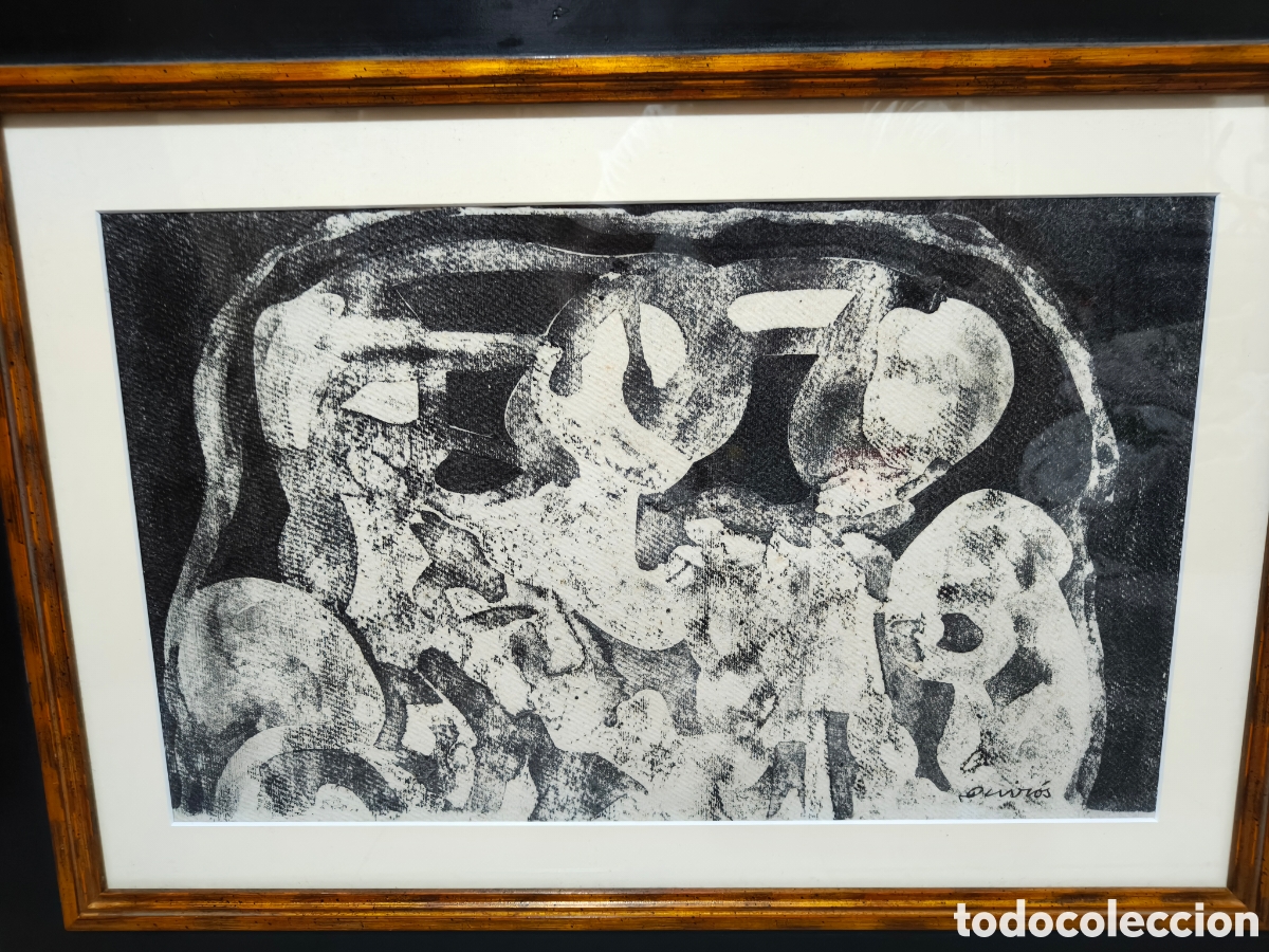 Arte: Antonio Quir&oacute;s &ndash; &ldquo;Sin t&iacute;tulo&rdquo;, ceras sobre papel/cartulina