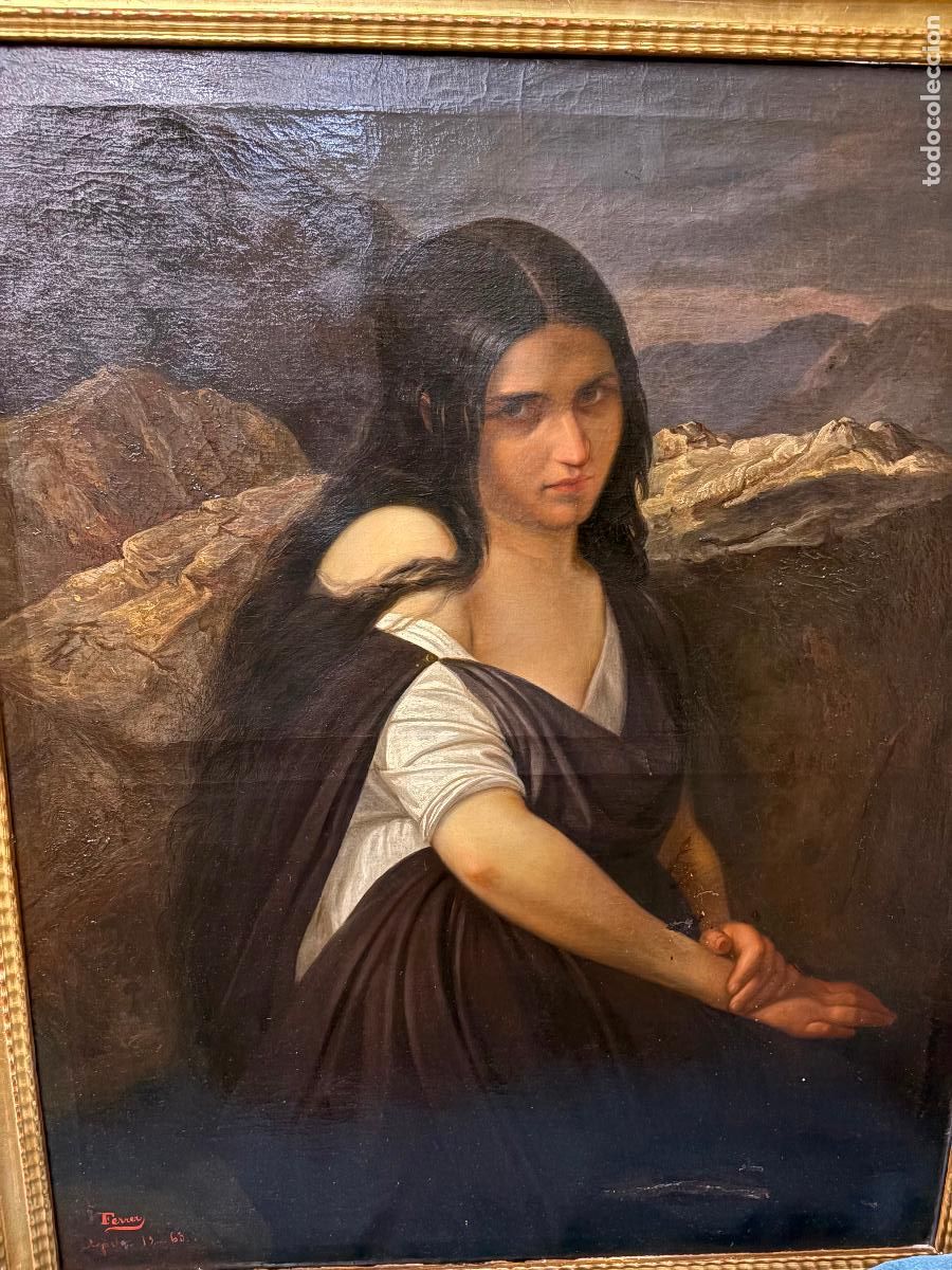 Arte: Mar&iacute;a Magdalena, por Ferrer en 1863