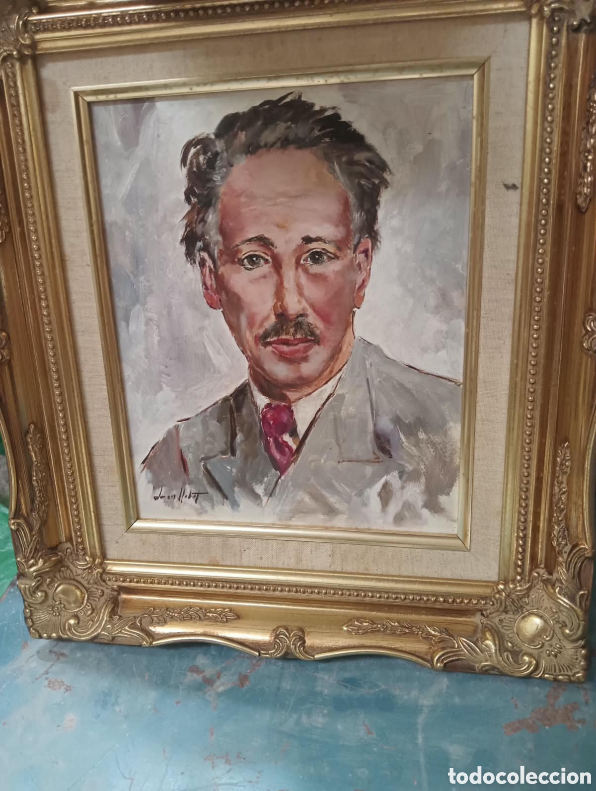 Arte: &Oacute;leo firmado por Juan Llobet