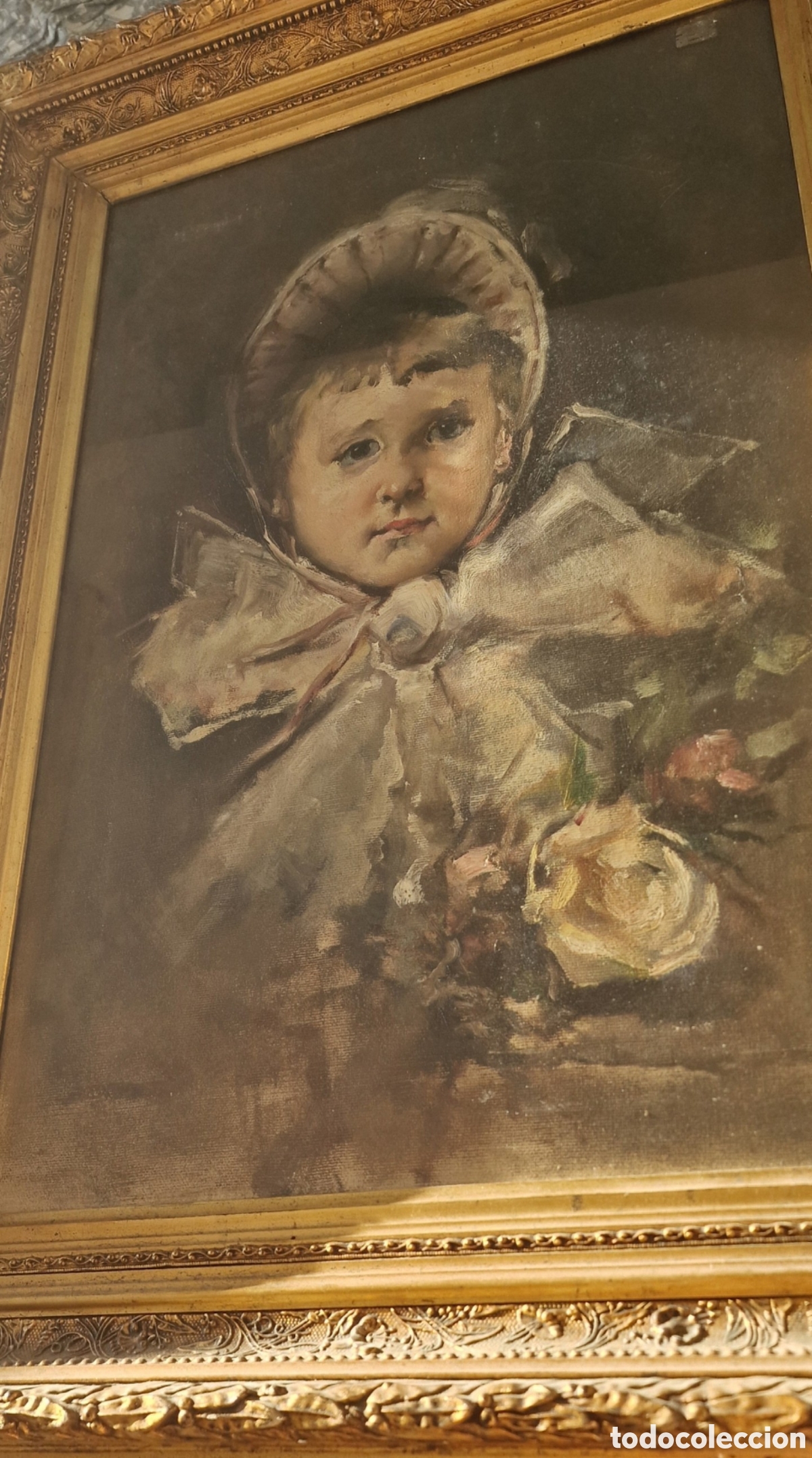 Arte: Pedro S&aacute;enz S&aacute;enz- Retrato de ni&ntilde;a