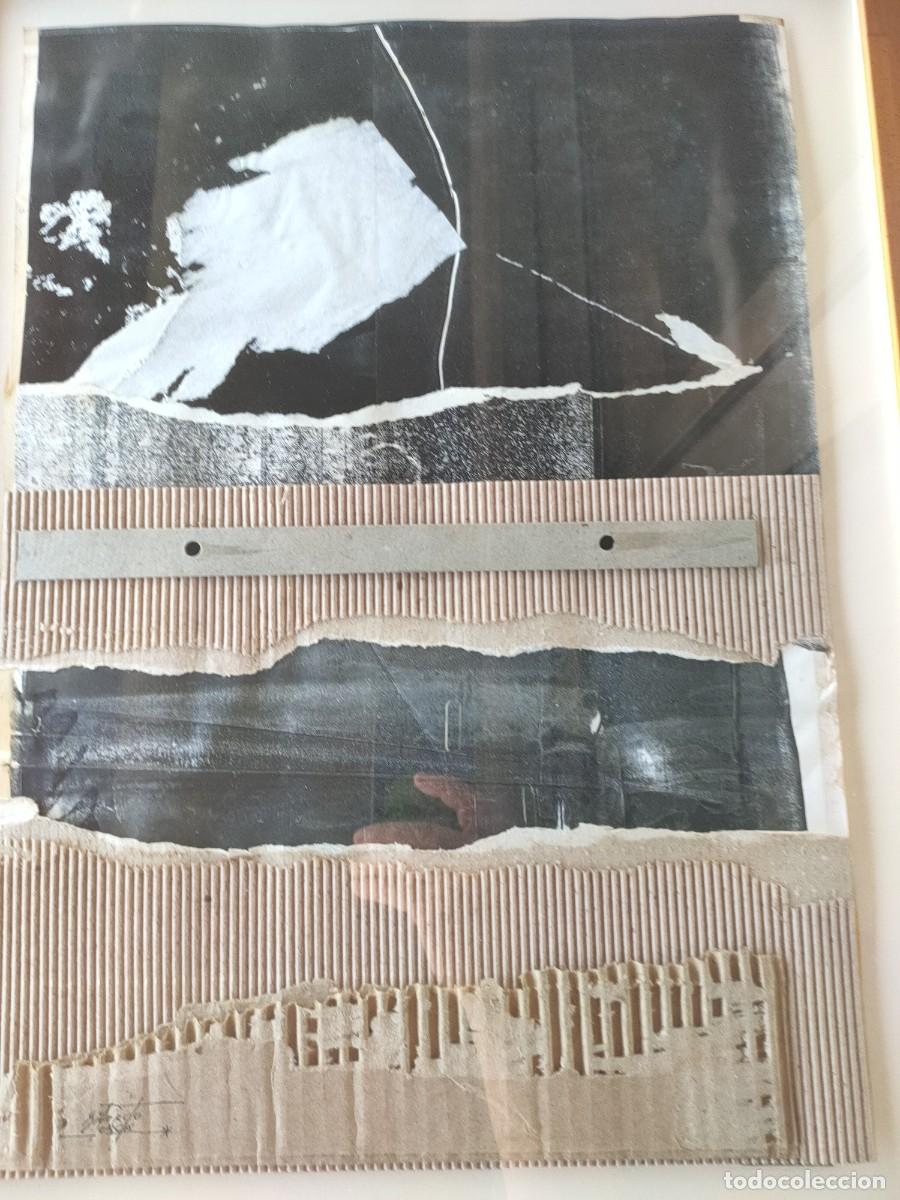 Arte: Ricard Jord&agrave; t&egrave;cnica mixta collage