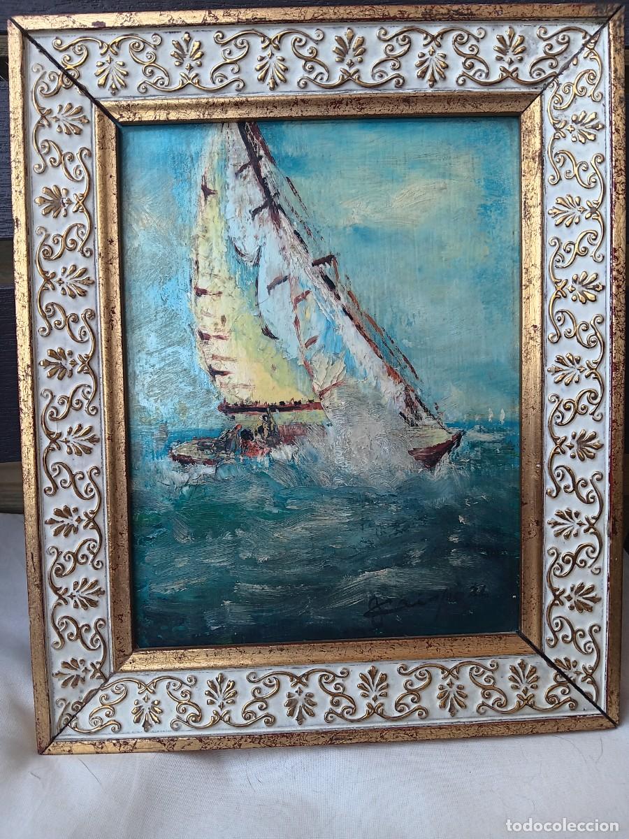 Arte: &Oacute;leo sobre tabla Gonzalo Ca&iacute;no