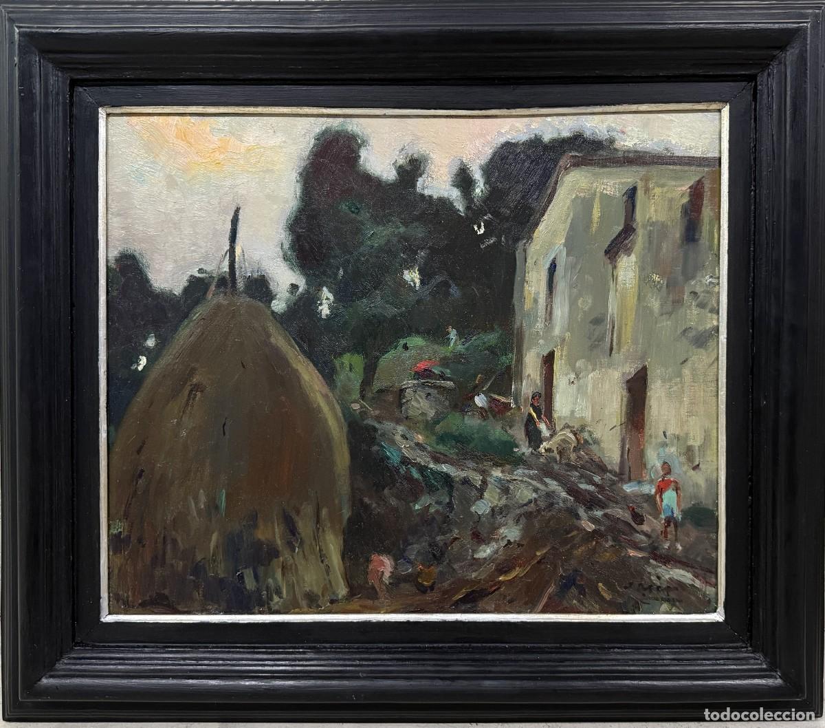 Arte: Joaquim Mir Trinxet - Gualba / Can Roig, 1939 - &Oacute;leo sobre lienzo - Expuesto en 1972
