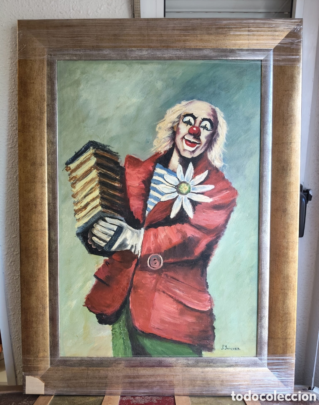 Arte: Cuadro payaso cirsense
