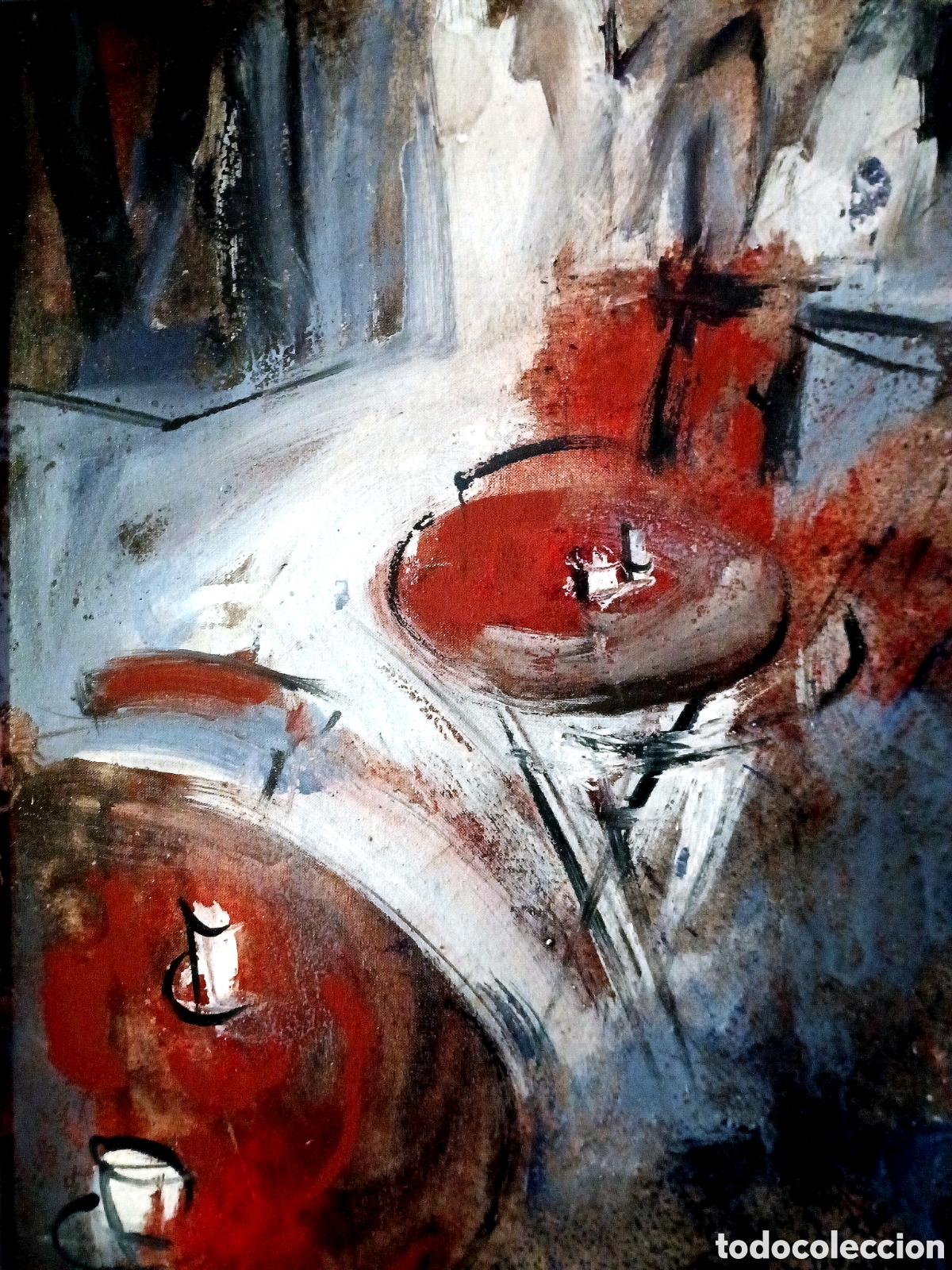 Arte: TERRAZA DE PARIS FIRMADO