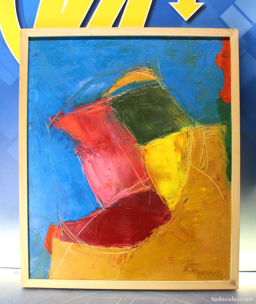 Arte: 04. &Oacute;leo sobre lienzo &Aacute;ngel Atienza Landeta (1931&ndash;2015) .