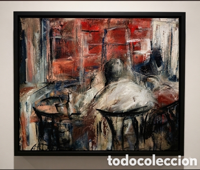 Arte: CAFE DE PARIS FIRMADO - Foto 2
