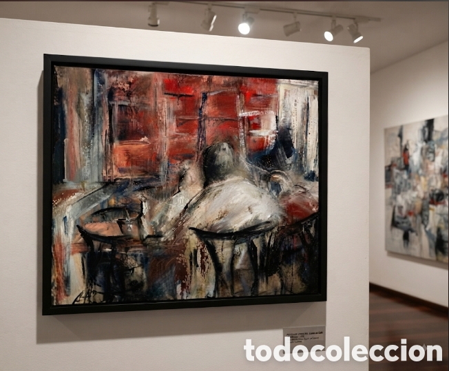 Arte: CAFE DE PARIS FIRMADO - Foto 3