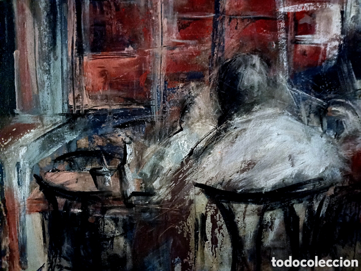 Arte: CAFE DE PARIS FIRMADO - Foto 5