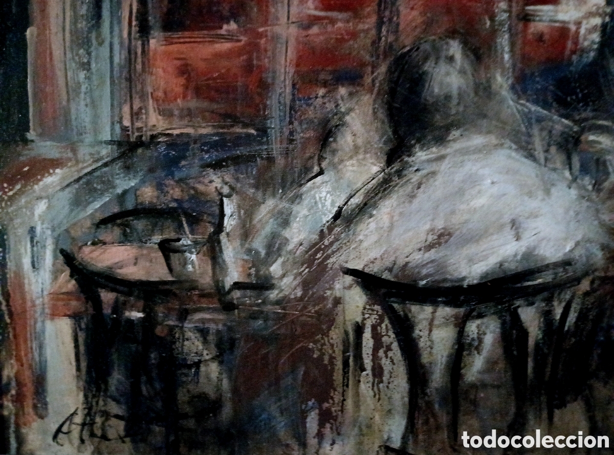 Arte: CAFE DE PARIS FIRMADO - Foto 7