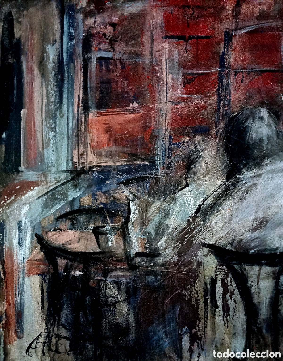 Arte: CAFE DE PARIS FIRMADO - Foto 10