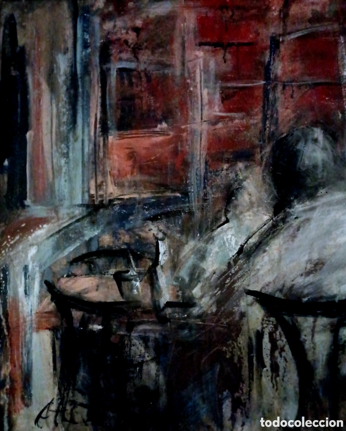 Arte: CAFE DE PARIS FIRMADO - Foto 11