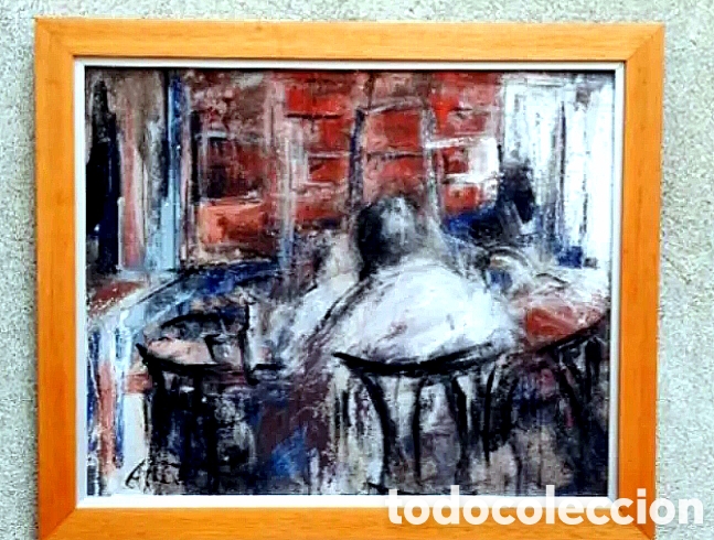 Arte: CAFE DE PARIS FIRMADO - Foto 14