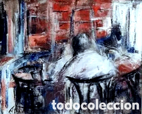 Arte: CAFE DE PARIS FIRMADO