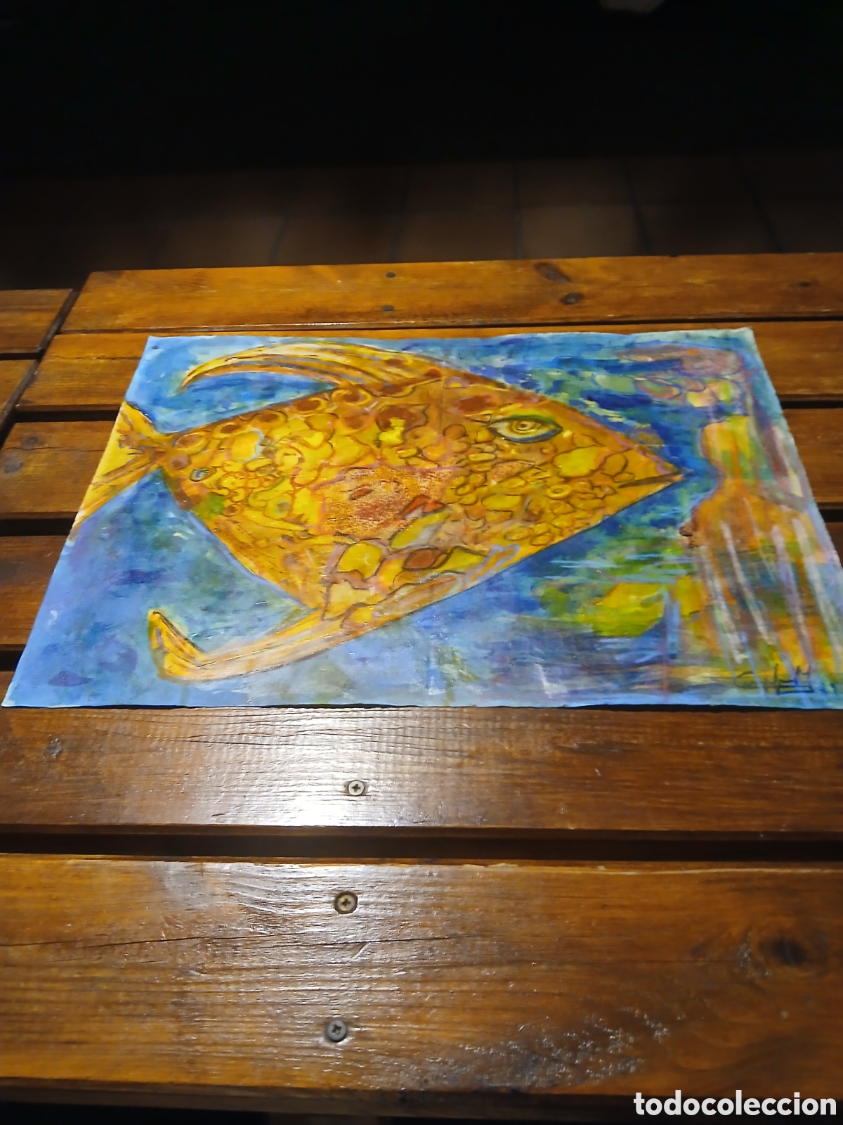 Arte: Pintura firmado sin identificar