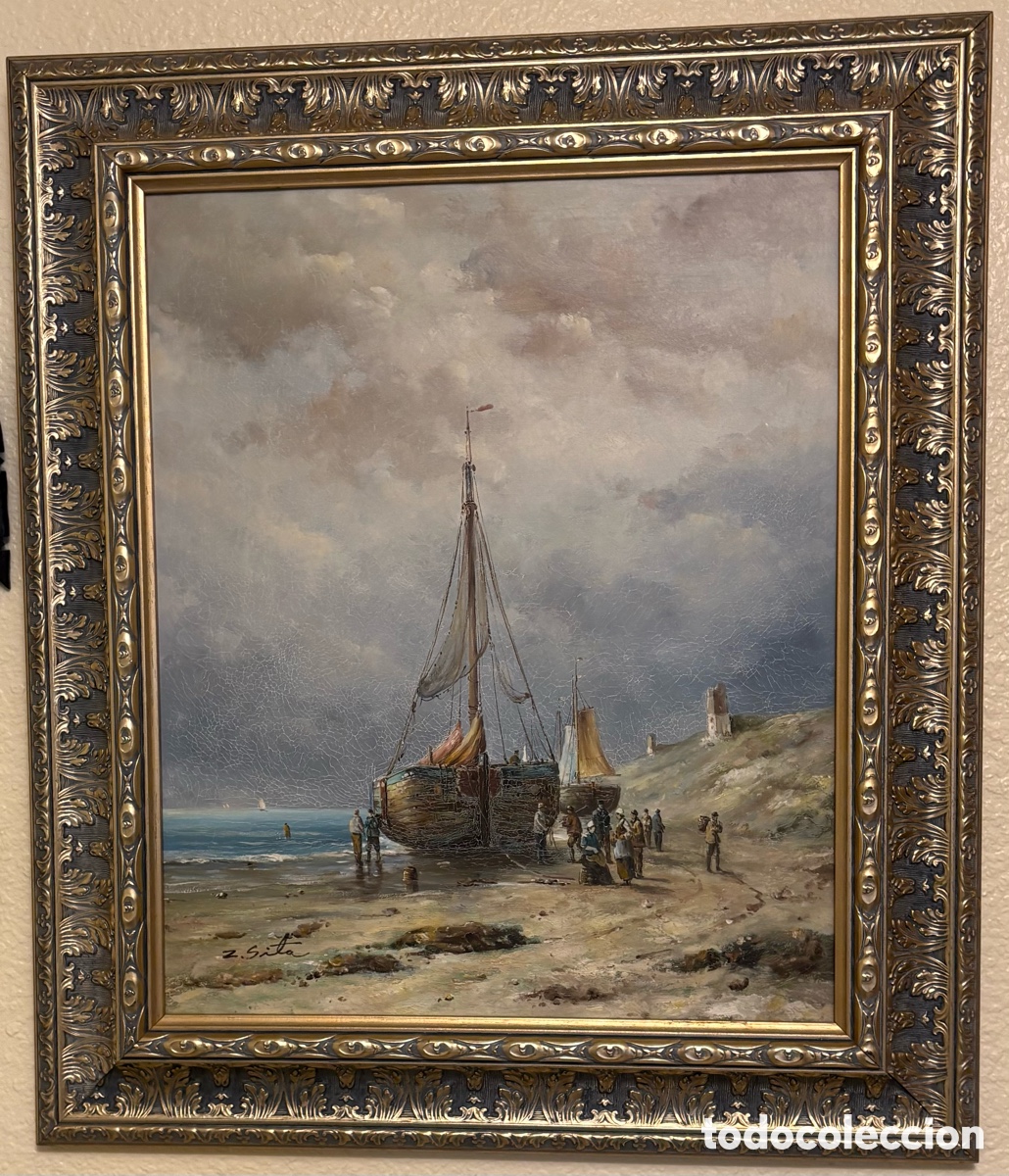 Arte: Cuadro al &Oacute;leo Original Firmado por William Sita