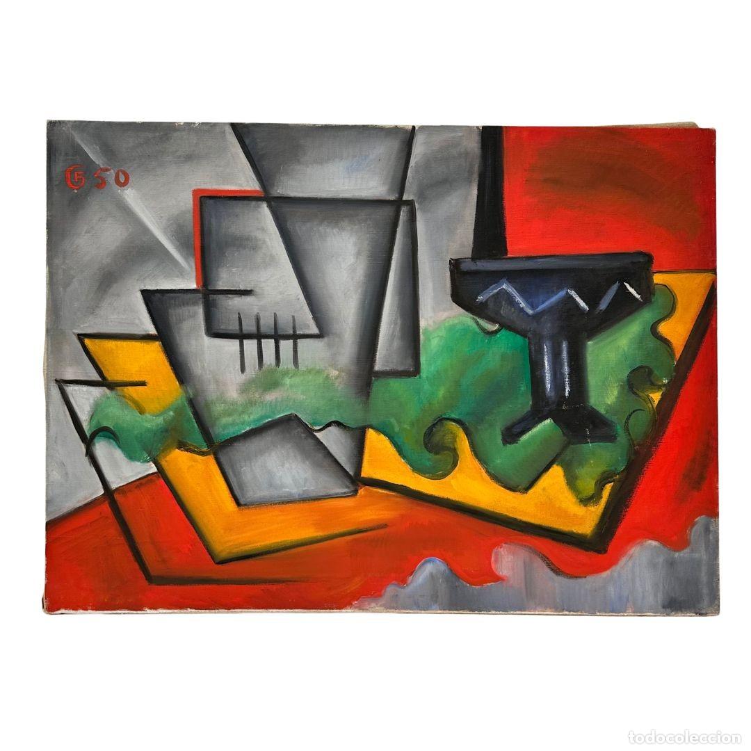 Arte: &ldquo;S/T&rdquo;, Guy Feinstein, Escuela de Par&iacute;s, Cubismo, 50&rsquo;s- Francia