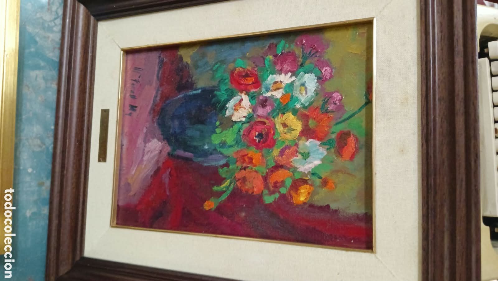 Art: &Oacute;leo firmado por M.Farell