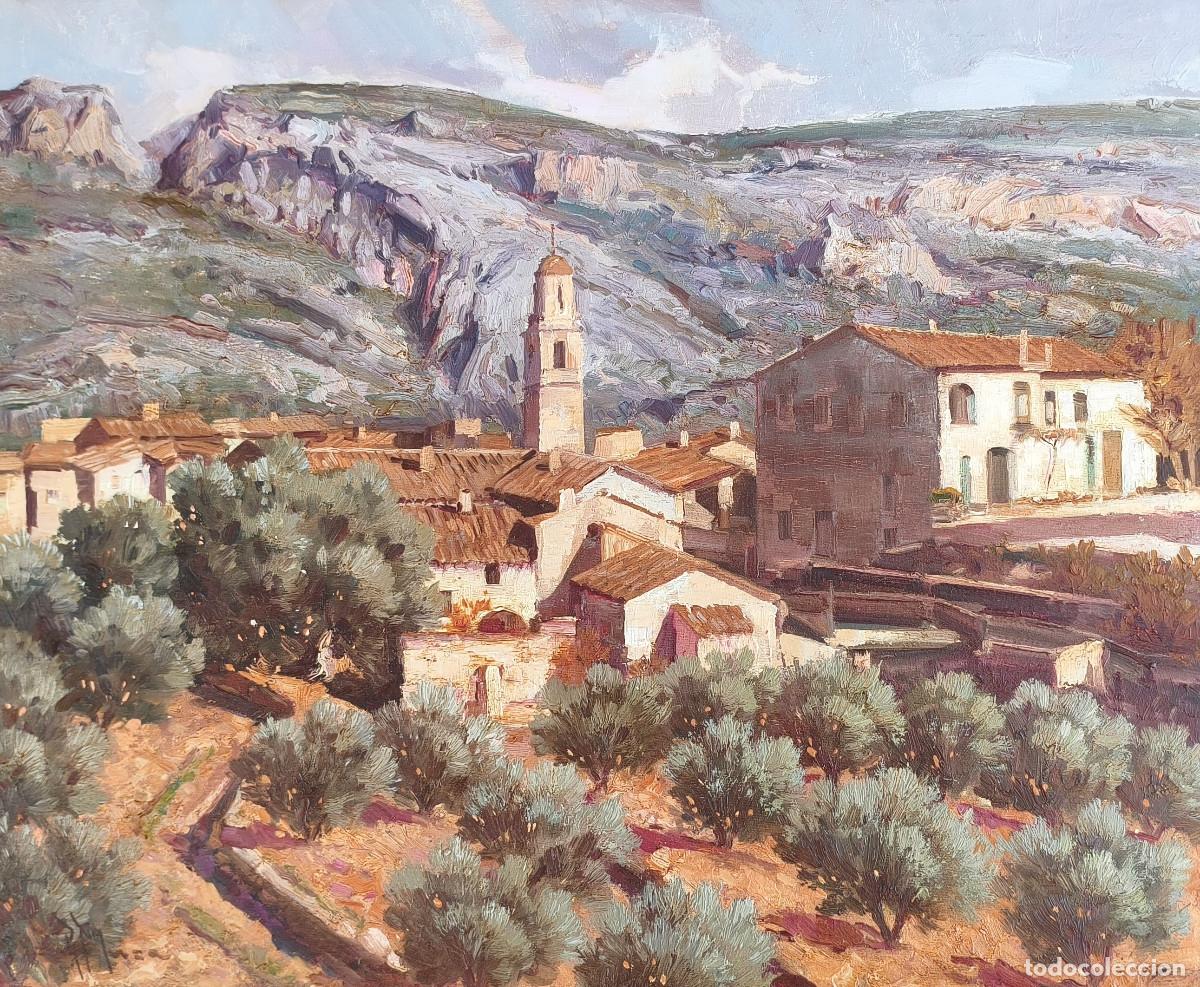 Arte: RAFAEL FUSTER INSA - Paisaje de La Carroja (Alicante)