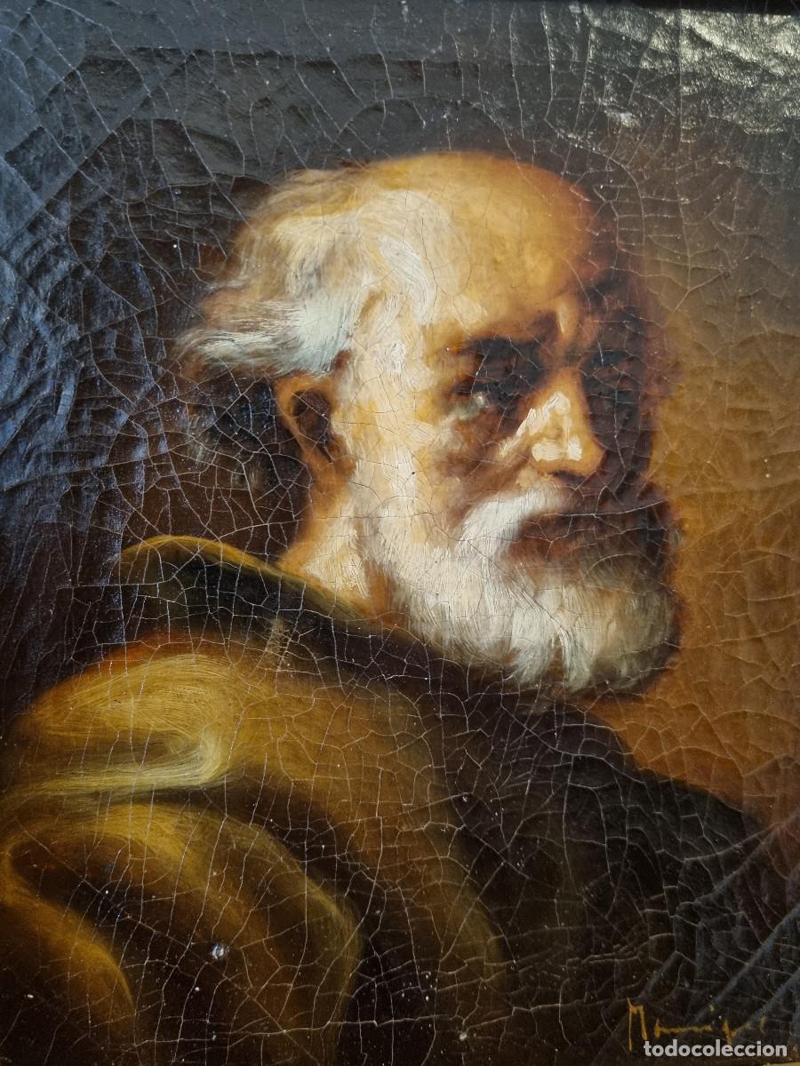 Arte: RETRATO DE FRAILE con firma.
