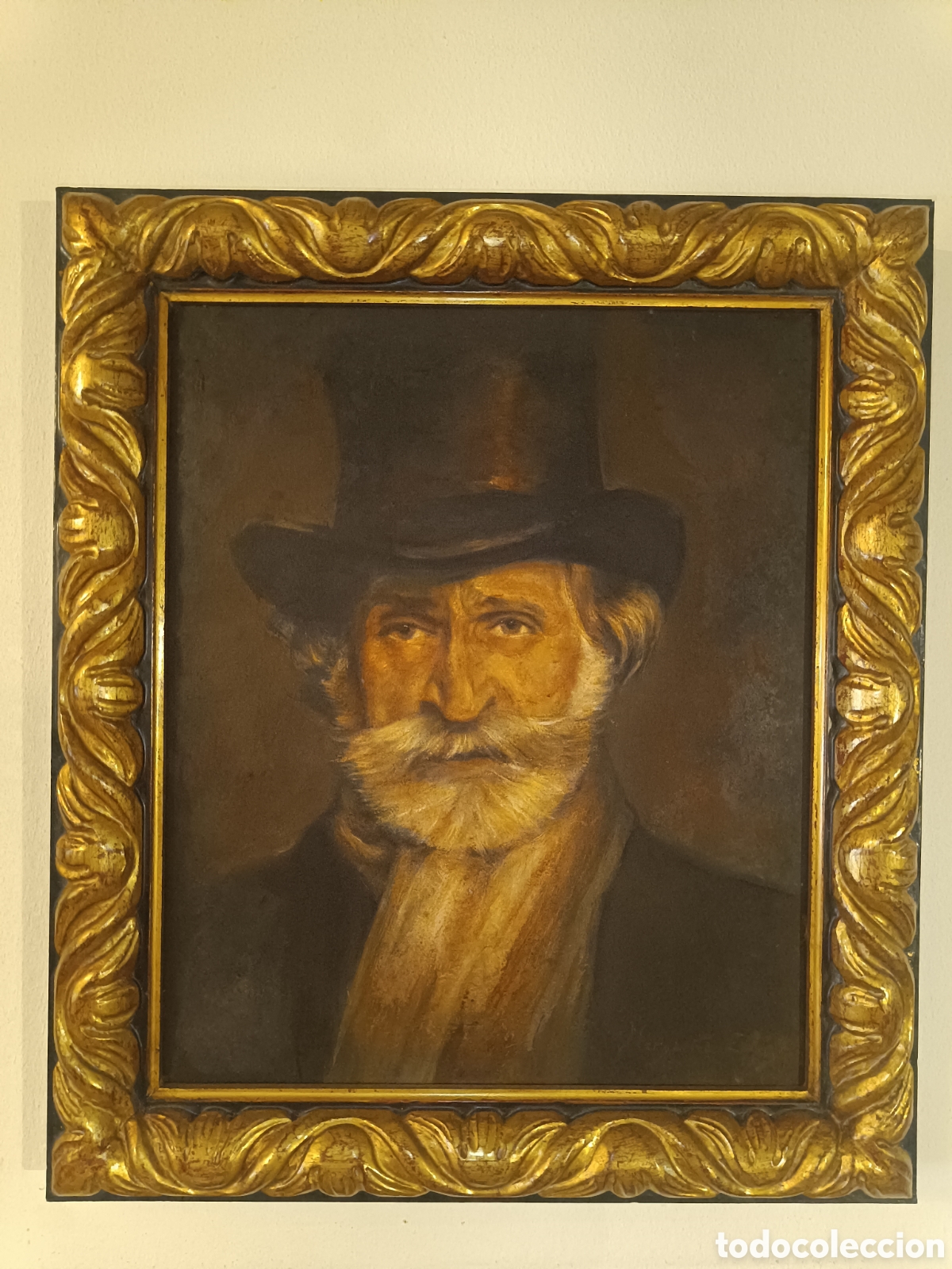 Arte: Cuadro al &Oacute;leo de Verdi - Foto 4