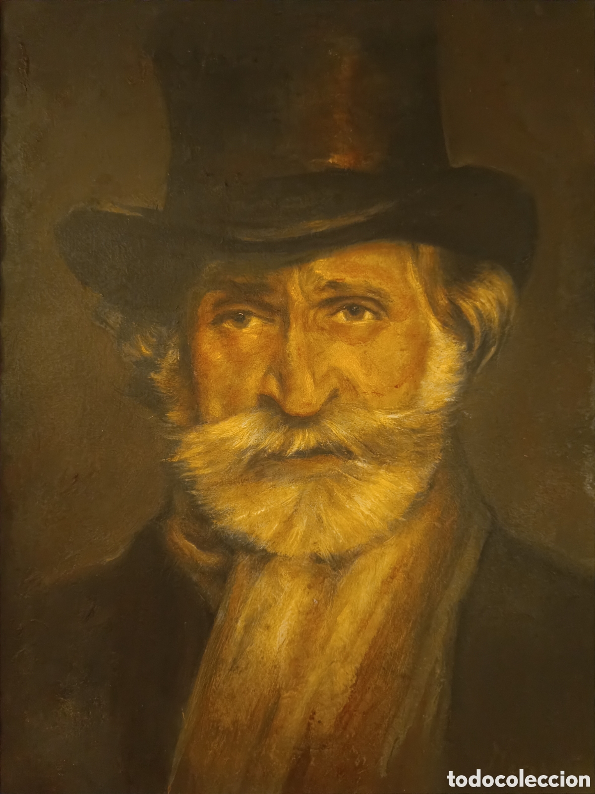 Arte: Cuadro al &Oacute;leo de Verdi