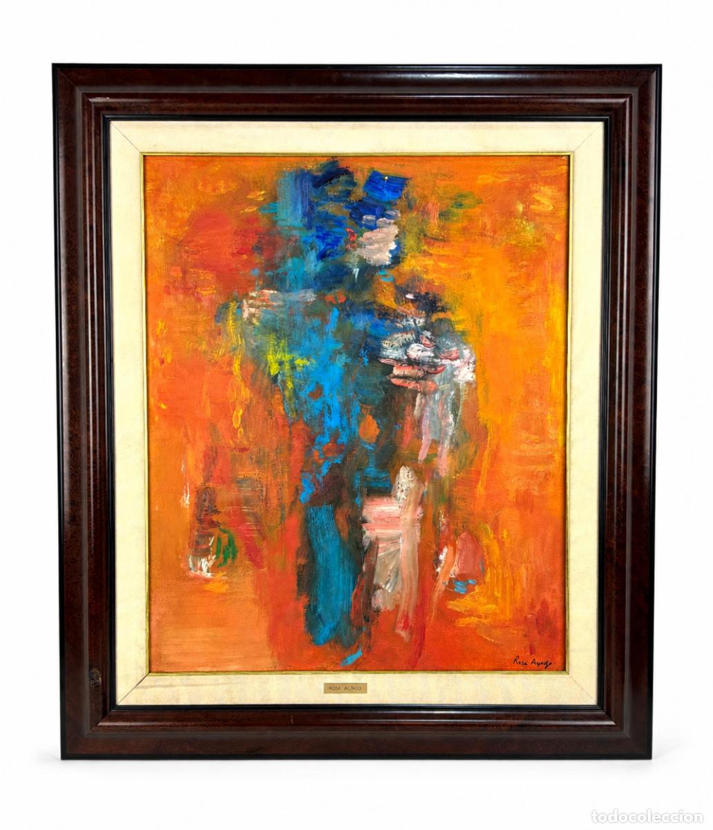 Art: ROSA AGENJO (BARCELONA,1955) - FIGURA - OLEO LIENZO