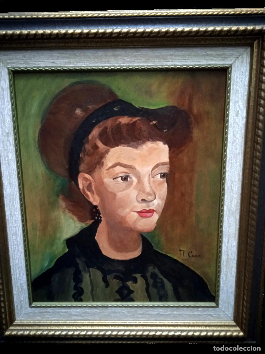 Arte: Antonio Cano Correa (1909&ndash;2009): COPIA O VERSI&Oacute;N DEL RETRATO DE JOVEN DE EDGAR DEGAS.