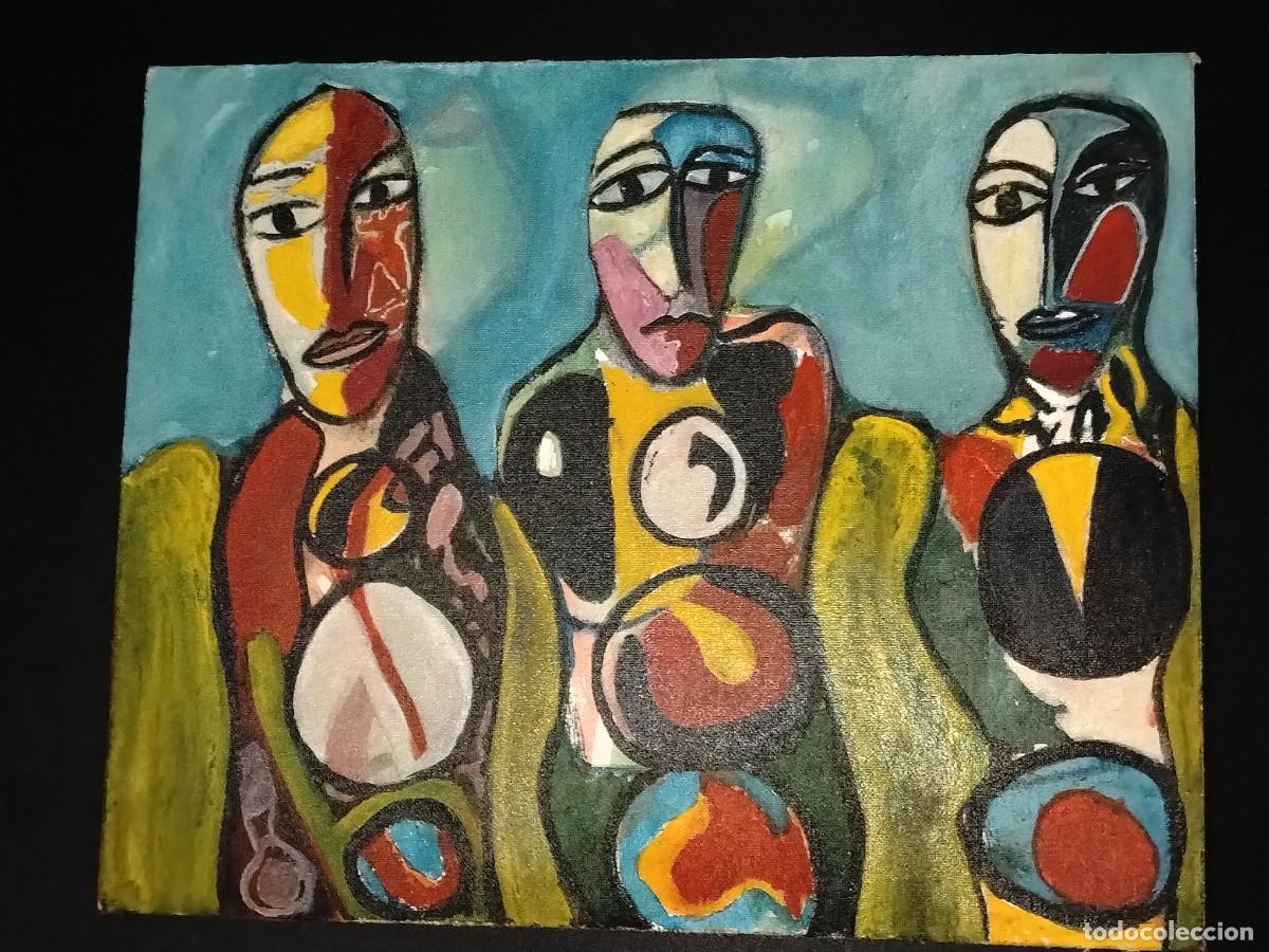 Arte: OBRA PICT&Oacute;RICA FIGURATIVA Y ABSTRACTA DE ESTILO NEOCUBISTA Y EXPRESIONISTA DEL PINTOR &rdquo;MAU&rdquo;