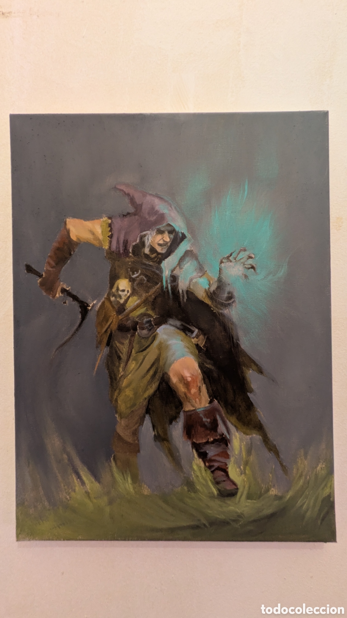 Arte: The Sorcerer &oacute;leo sobre lienzo