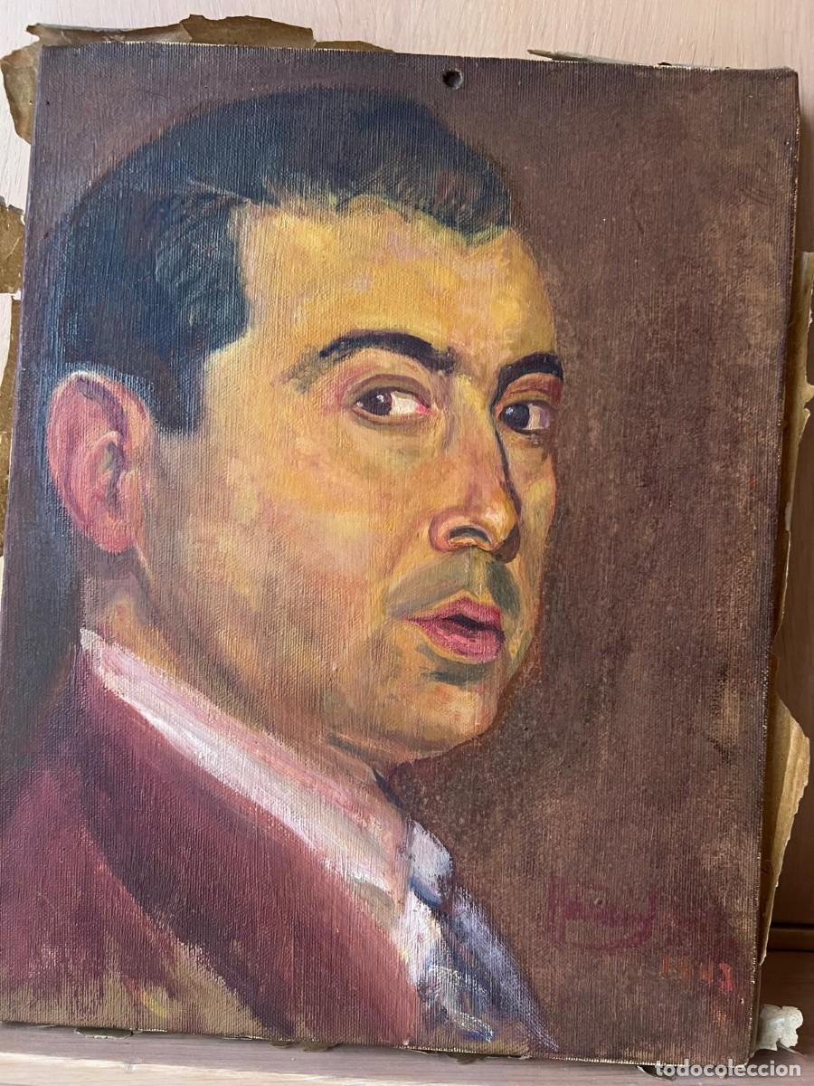 Arte: Escuela catalana &oacute;leo sobre tela firmado