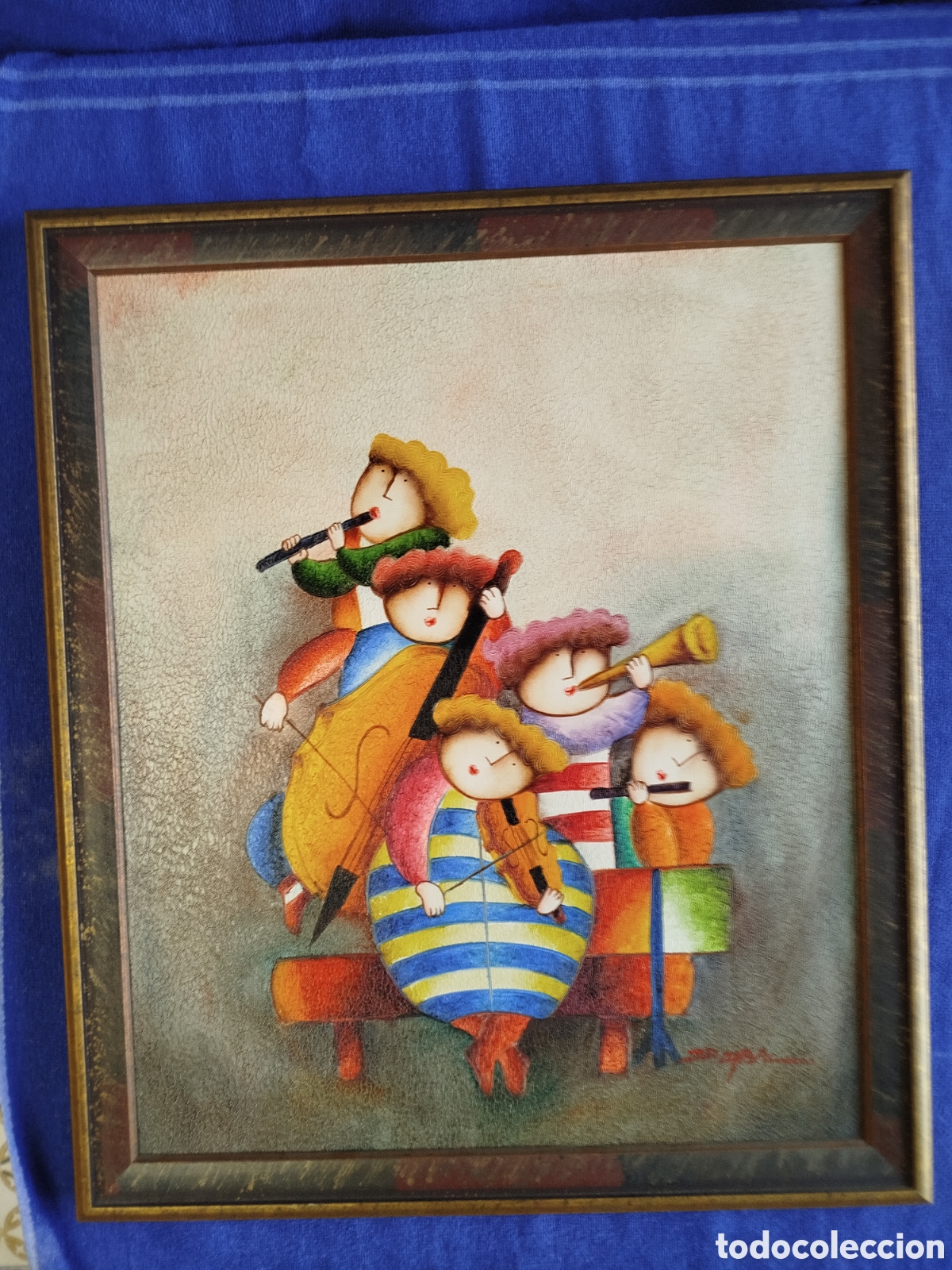 Arte: Oleo sobre lienzo del famoso pintor Joyce Roybal